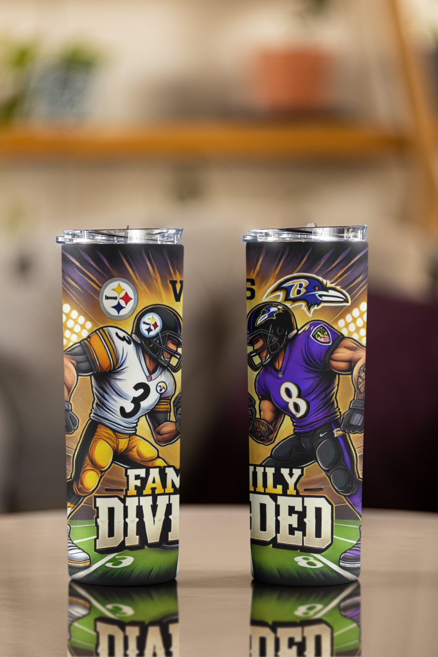 Ravens vs Steelers PNG Design: Perfect for Crafting Rivalry Spirit Projects