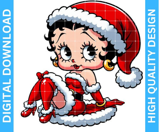 Christmas Cartoon Character Sublimation Design