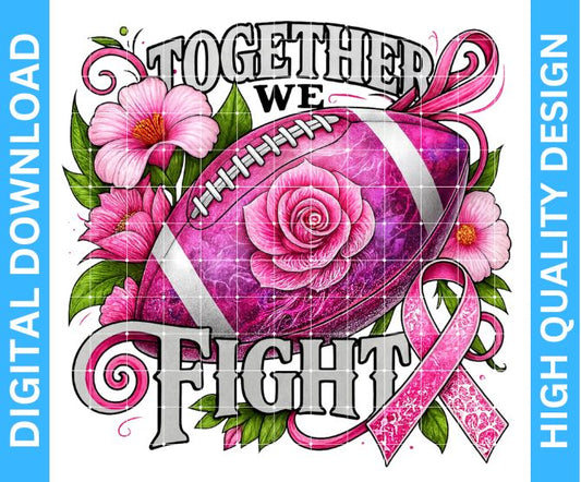 Breast Cancer Awareness Design PNG – Transparent Background Digital Download for Crafting
