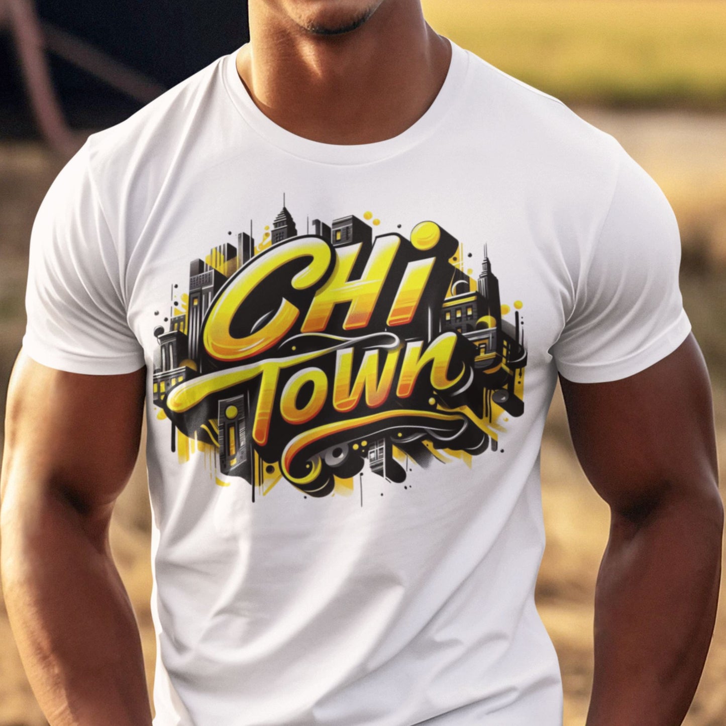 Chicago graphic tshirt Sublimation design