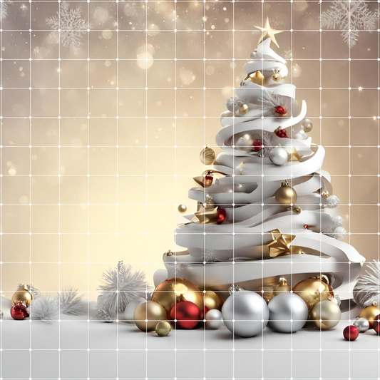 Digital Christmas Background and Backdrop