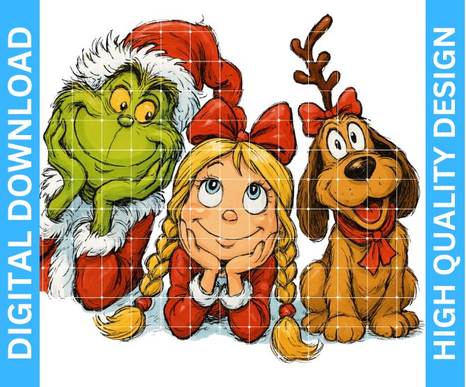 🎄 Christmas Holiday PNG | High Quality Sublimation Design | Digital Kreative Favors