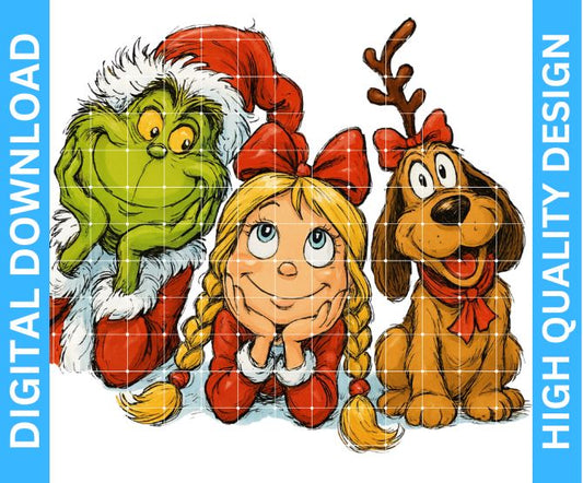 🎄 Christmas Holiday PNG | High Quality Sublimation Design | Digital Kreative Favors