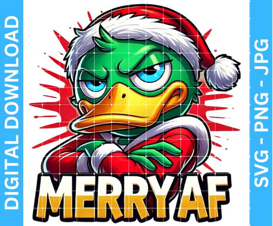 Funny Christmas Sublimation Design