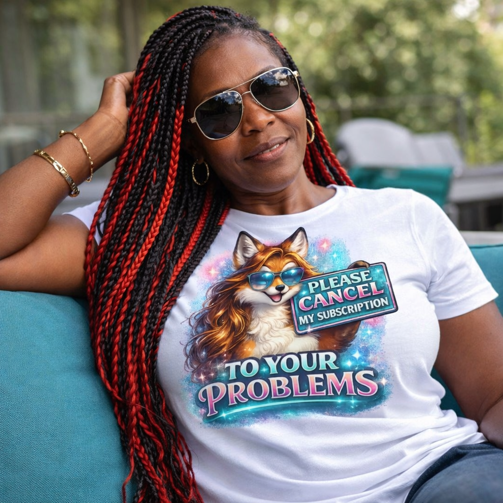 Cancel My Subscriptions PNG, Funny Sarcastic Saying Graphic for Shirts Sublimation Print