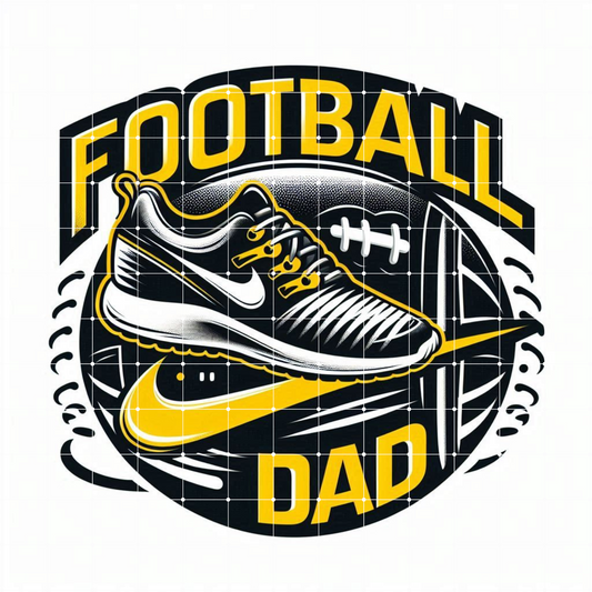 Football Dad Sublimation svg Design