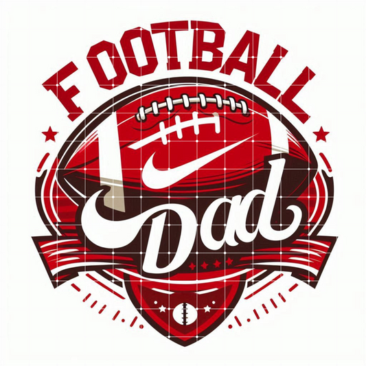 Football Dad Sublimation svg Design