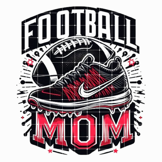 Football Mom Sublimation svg Design