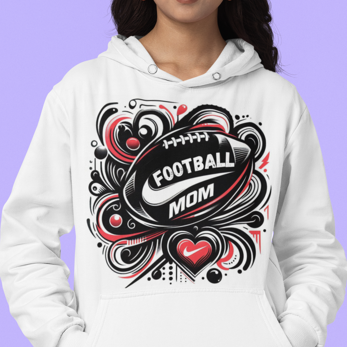 Football Mom Sublimation svg Design