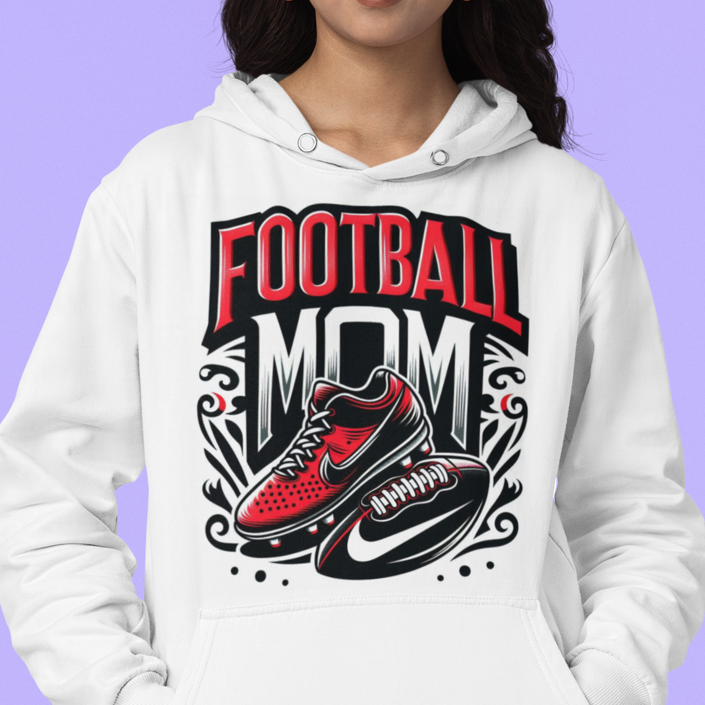 Football Mom Sublimation Design