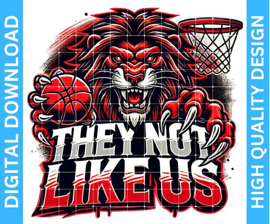 Lions Basketball Mascot Design