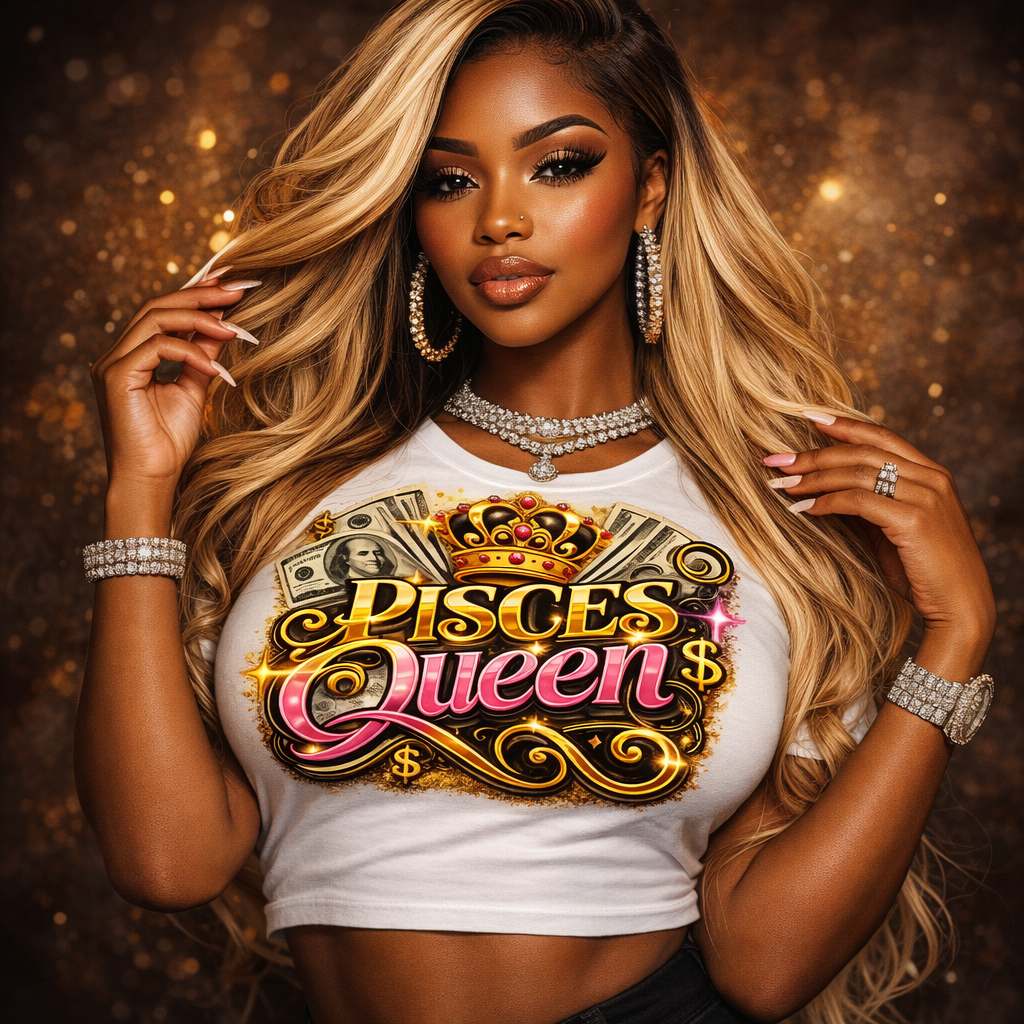 Zodiac Birthday Queen PNG Bundle, Horoscope Graphics Set for Shirts Sublimation Designs