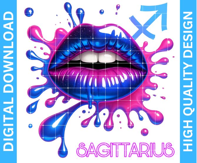 ♐ Sagittarius King Birthday PNG – High Quality Sublimation & DTF/DTG Digital Download | Transparent Background | Digital Kreative Favors