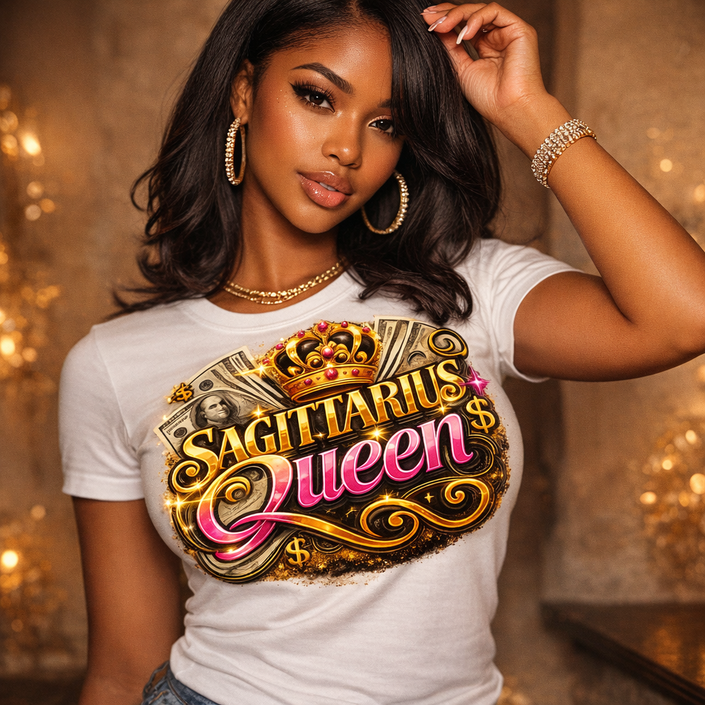 Zodiac Birthday Queen PNG Bundle, Horoscope Graphics Set for Shirts Sublimation Designs