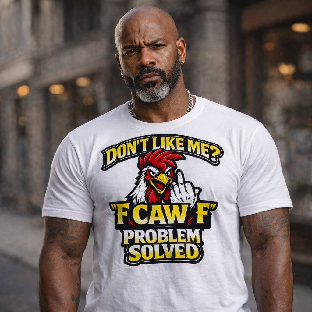 F CAW F PNG Graphic, Funny Sarcastic Censored Quote Design for Shirts Sublimation