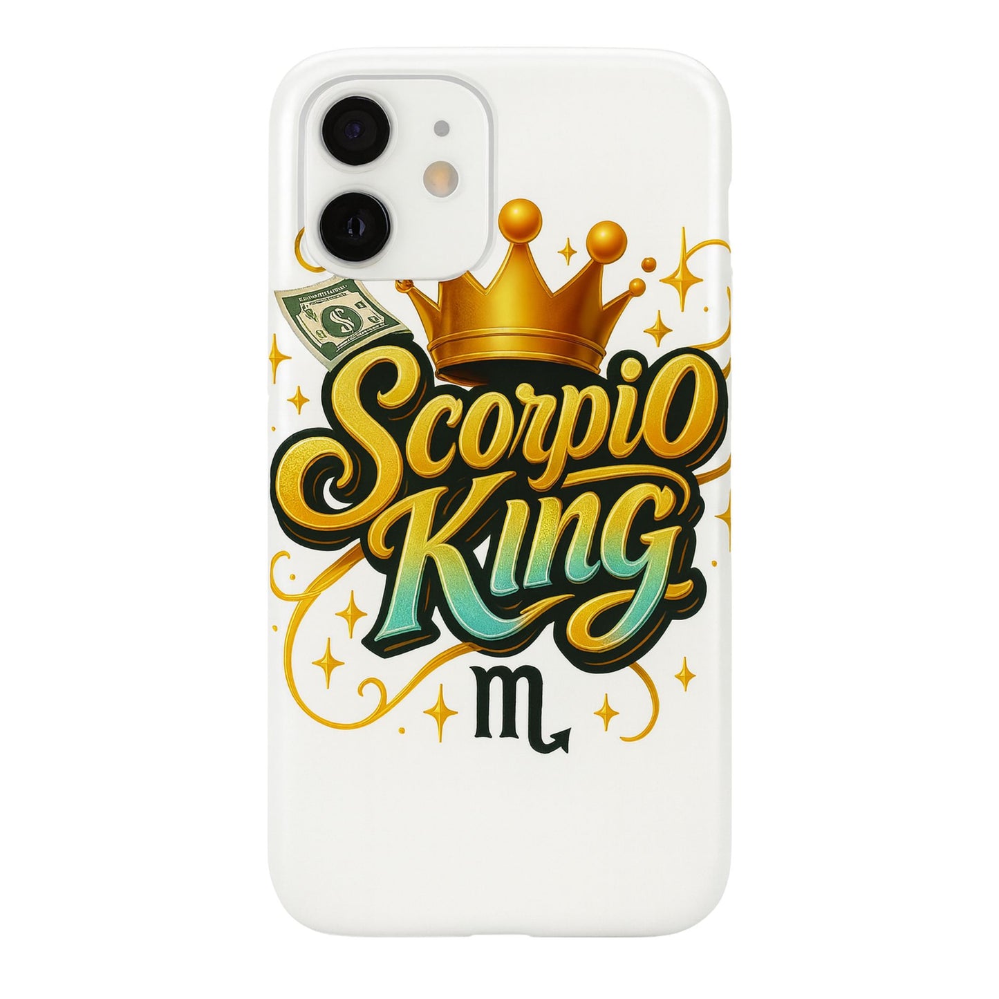 ♏ Scorpio King Birthday PNG Design — High Quality Digital Download for Crafters