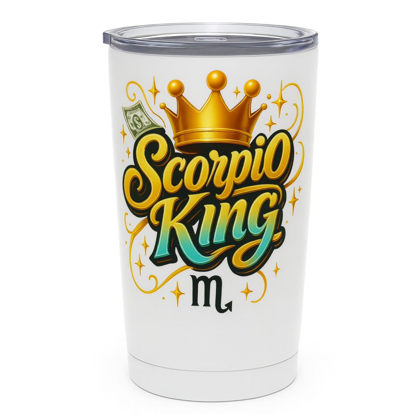 ♏ Scorpio King Birthday PNG Design — High Quality Digital Download for Crafters
