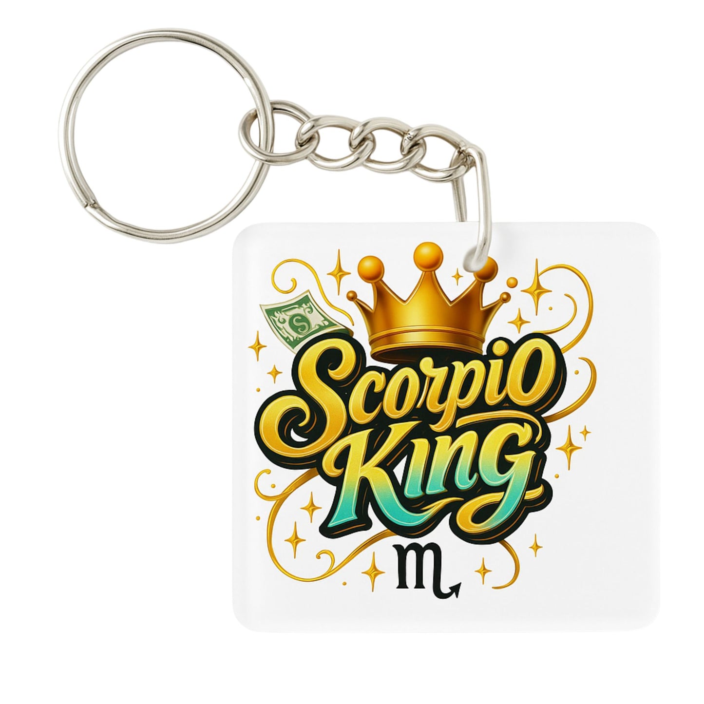 ♏ Scorpio King Birthday PNG Design — High Quality Digital Download for Crafters