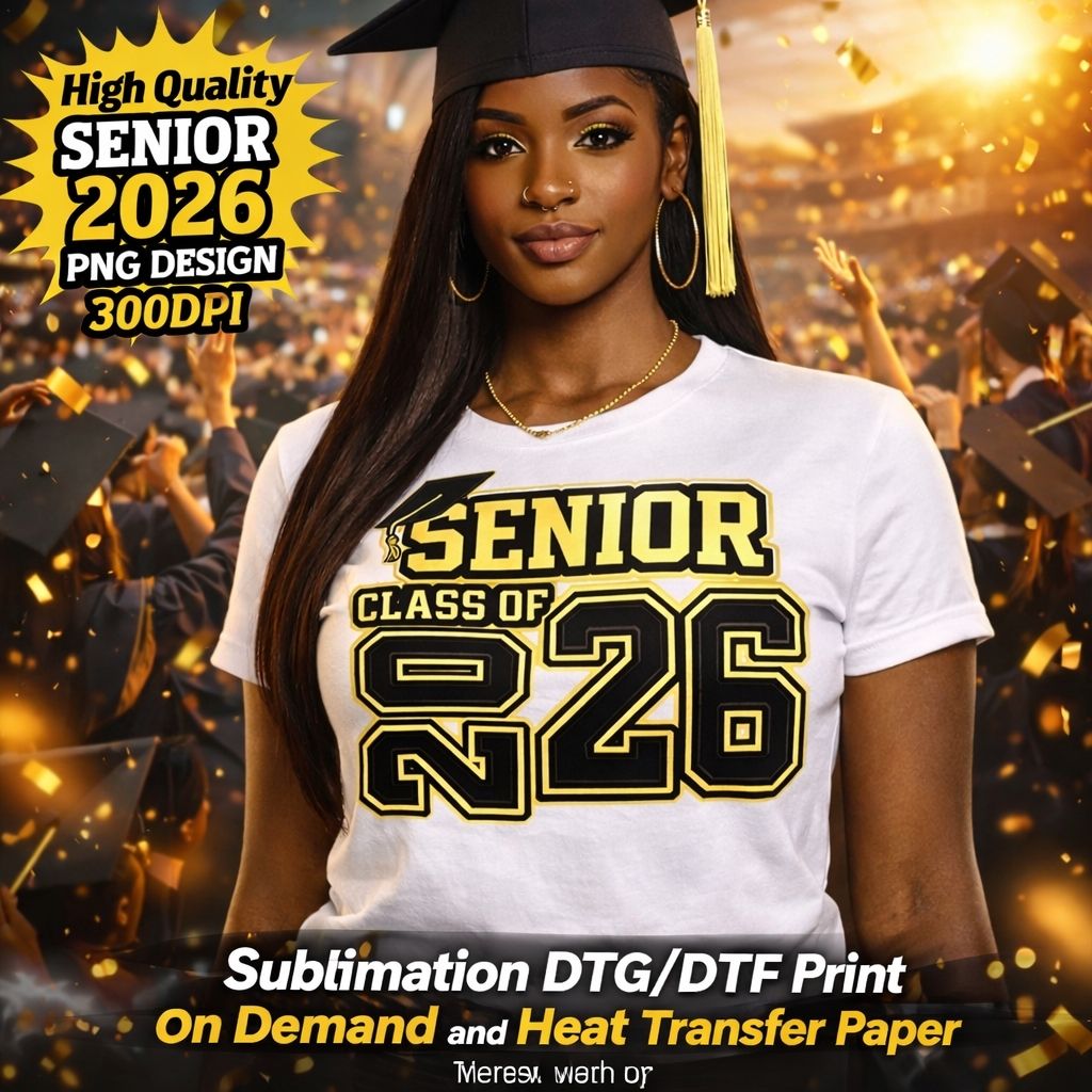 Senior 2026 Coquette PNG | Class of 2026 Grad PNG | Pink Bow Graduation Design | Preppy Coquette Senior PNG | 2026 Grad Sublimation dtf dtg