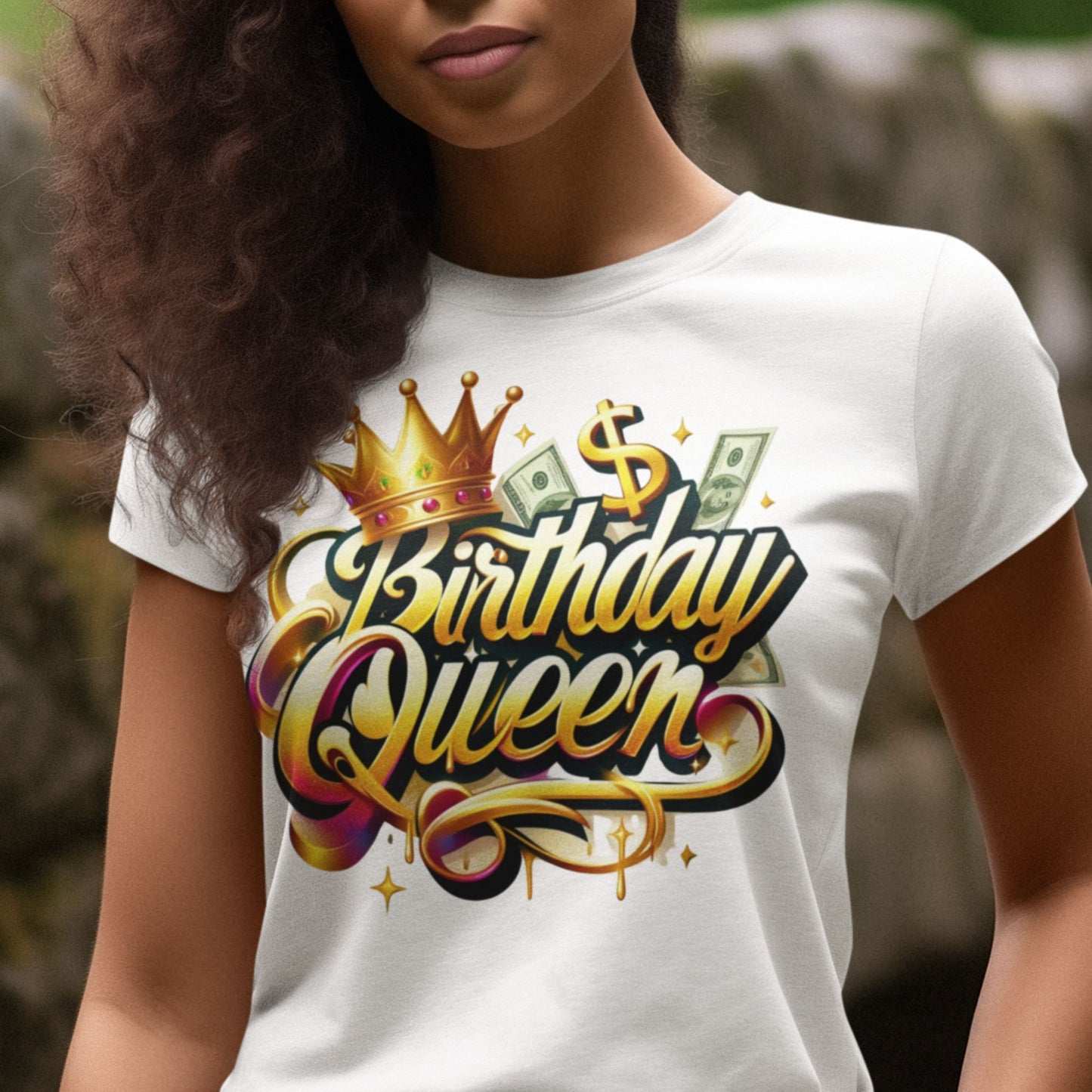 Birthday Queen Sublimation Design