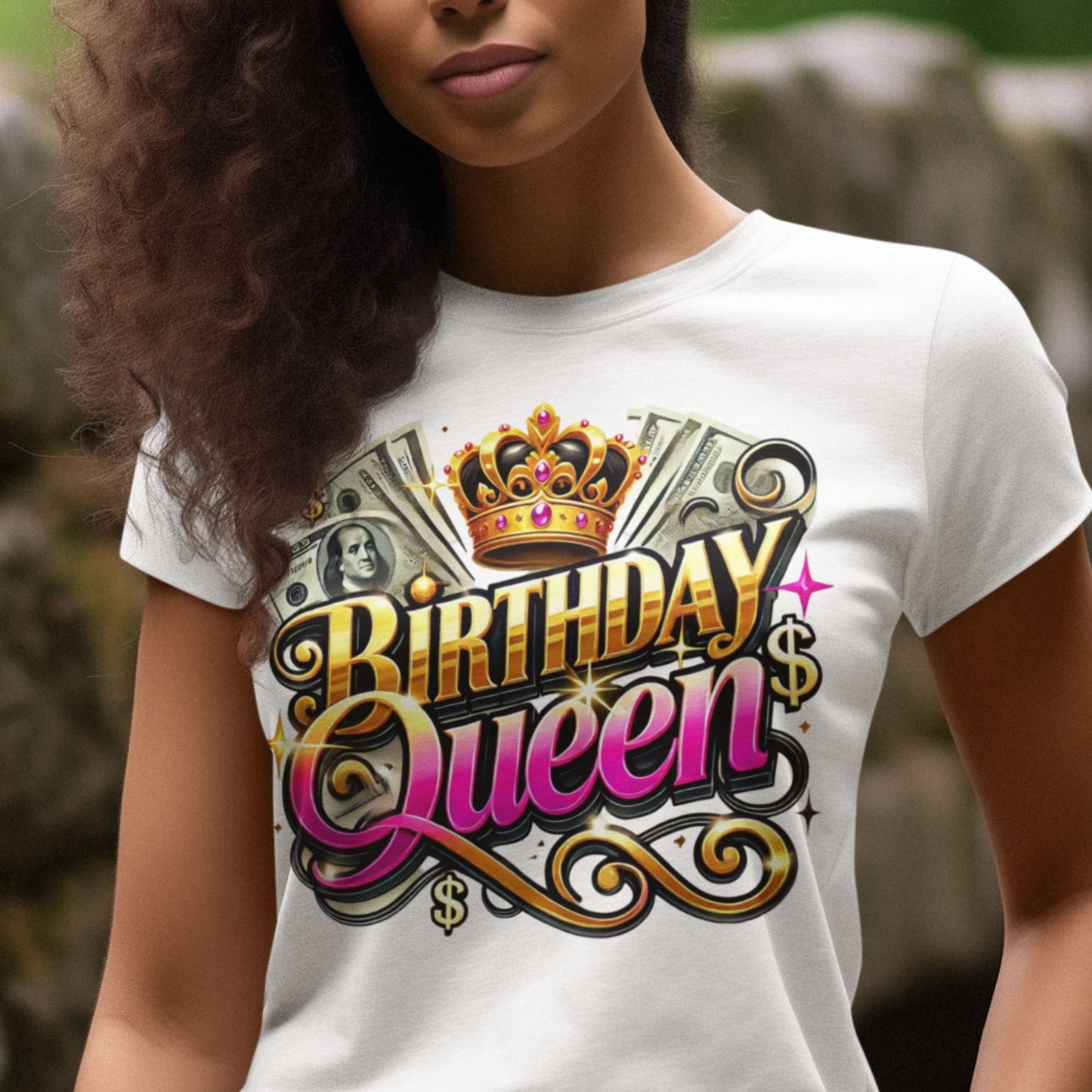 Birthday Queen Sublimation Design