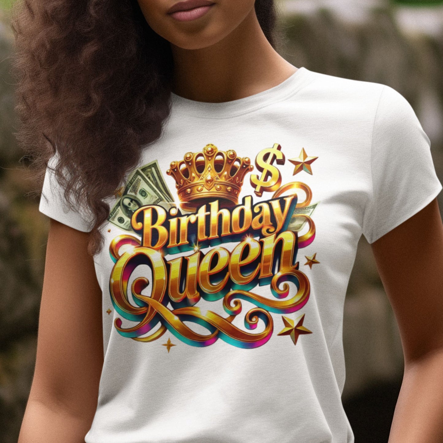 Birthday Queen Sublimation Design