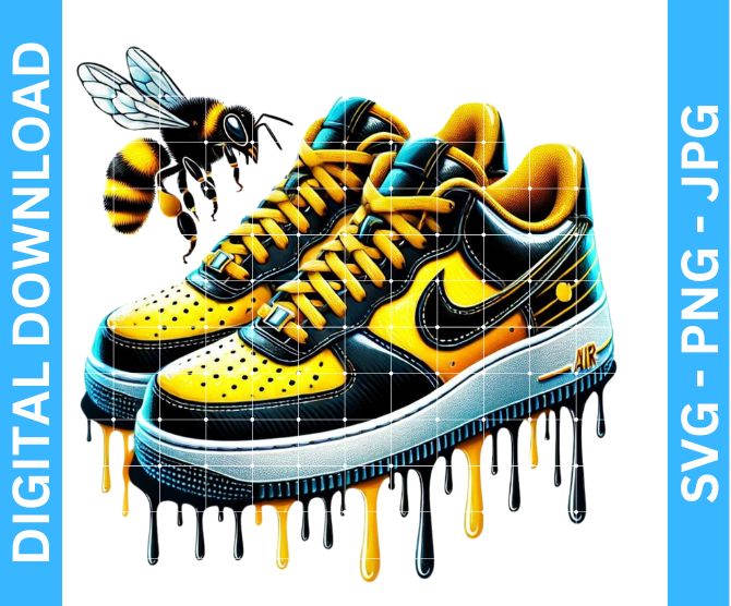 Sports Sneakers Sublimation Design