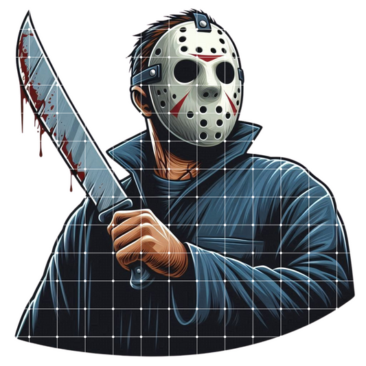 Jason Voorhees Sublimation svg Design