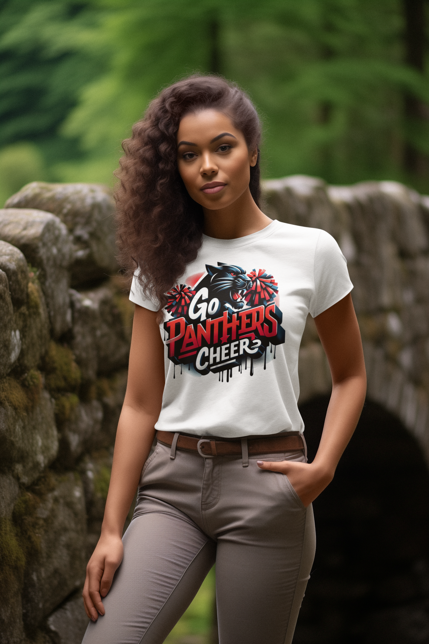 Panthers Cheer Sports Design