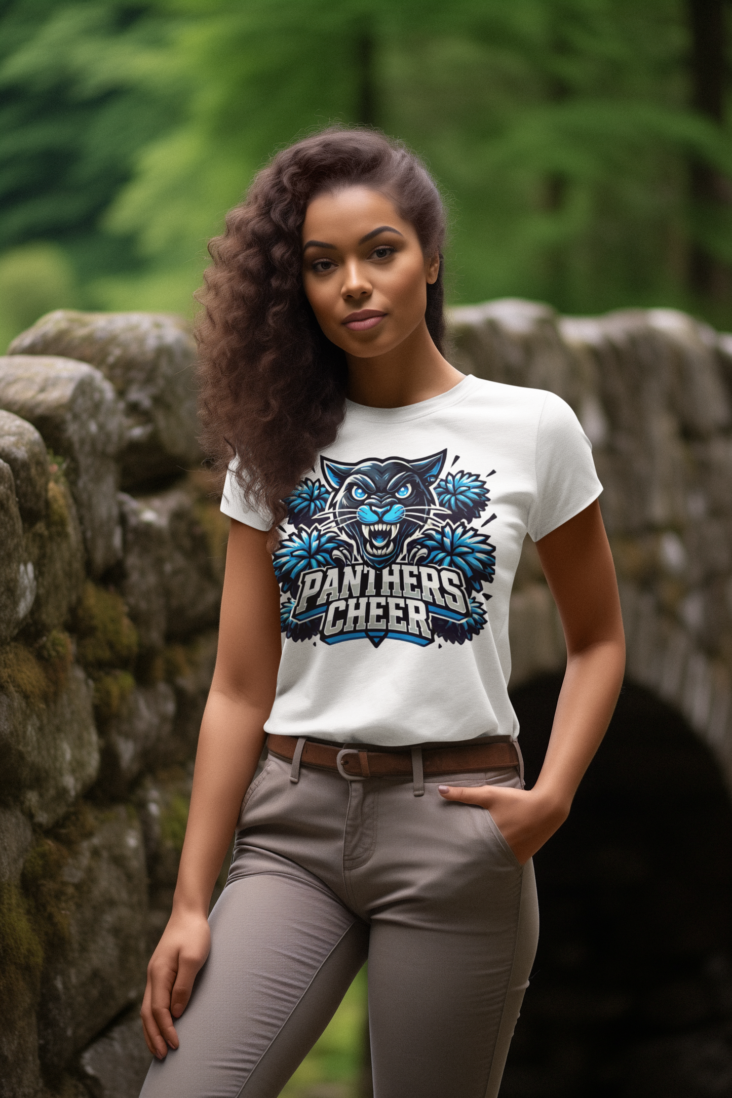 Panthers Cheer Sports Design